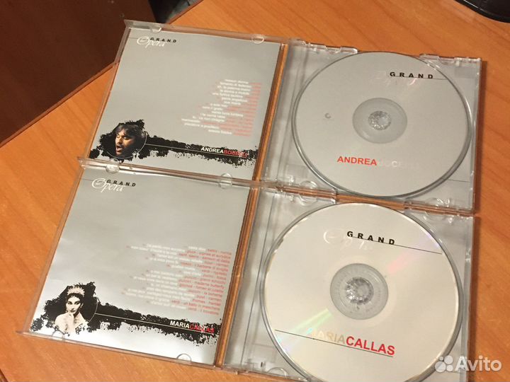 Диск andrea bocelli и maria callas