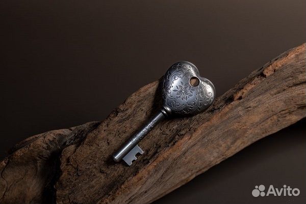 Монета Ключ к моему сердцу серебро О-ва Кука 2022г