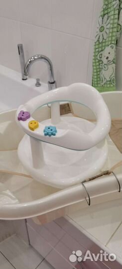 Ванночка для купания с горкой