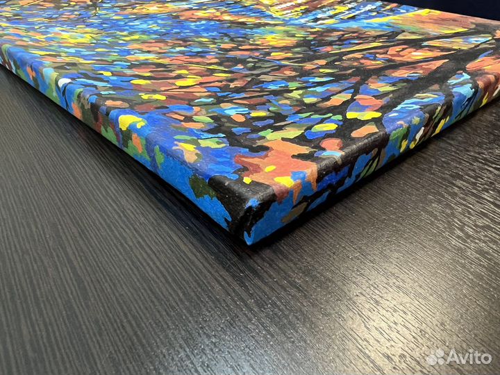 Картина акрилом на холсте