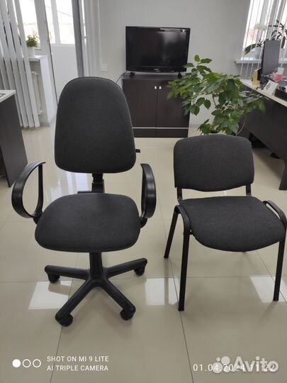 Компьютерный стол, стул бу