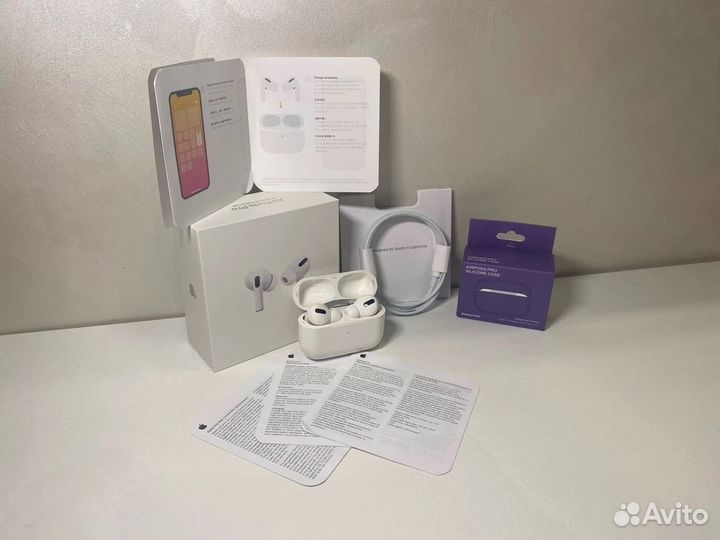 Apple airpods pro + чехол в подарок
