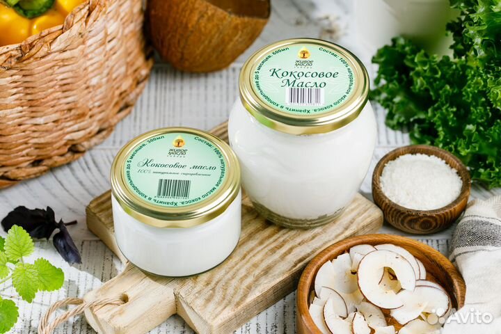 Масло сыродавленное кокосовое