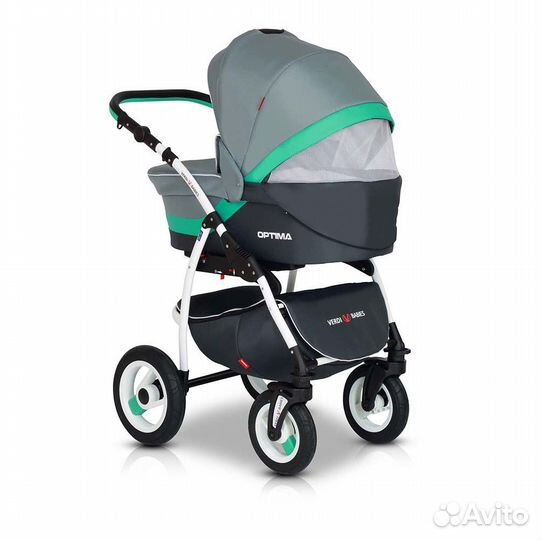 Премиум Коляска 3 в 1 Verdi Optima, как новая