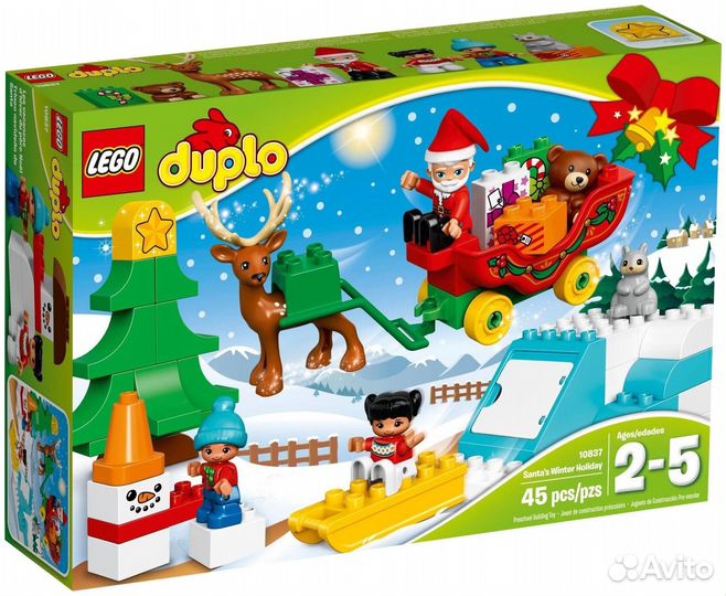 Lego duplo Новый год 10837