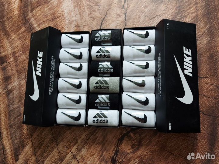 Носки Nike Jordan Adidas Reebok