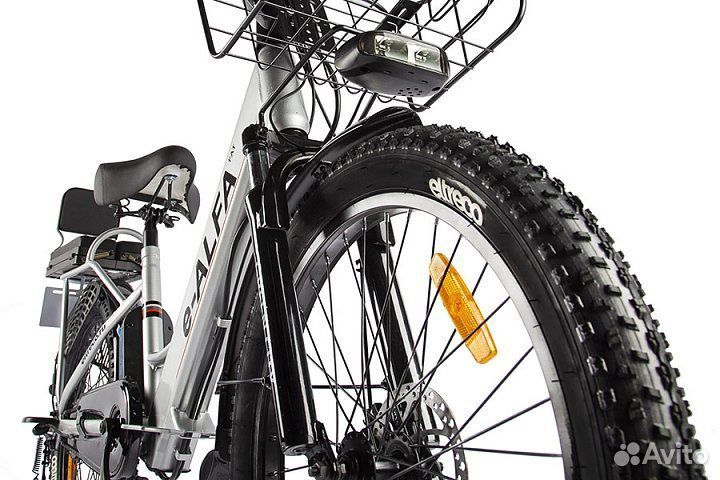 Велогибрид green city e-alfa Fat