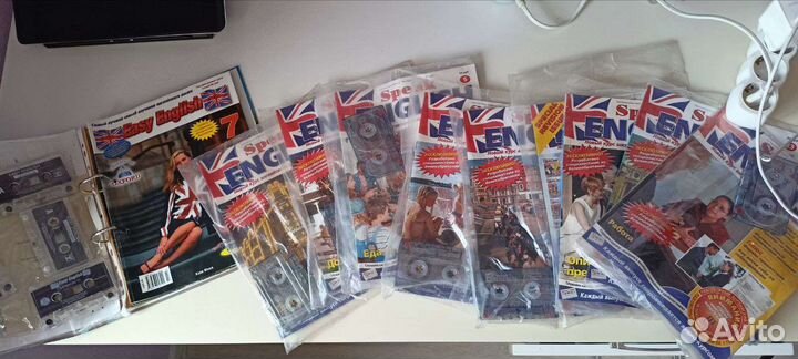 Учебники по английскому + кассеты