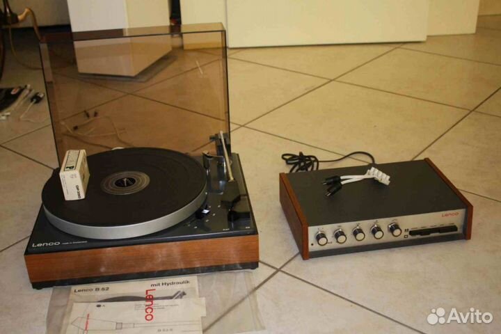 Lenco B 52 tutb виниловая вертушка