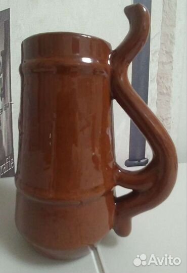 Глиняная пивная кружка СССР