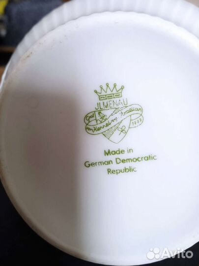 Кофейный фарфоровый сервиз пр-ва гдр