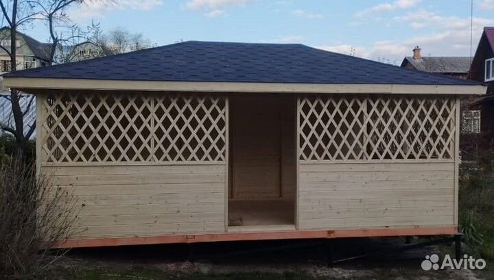 Беседки из дерева