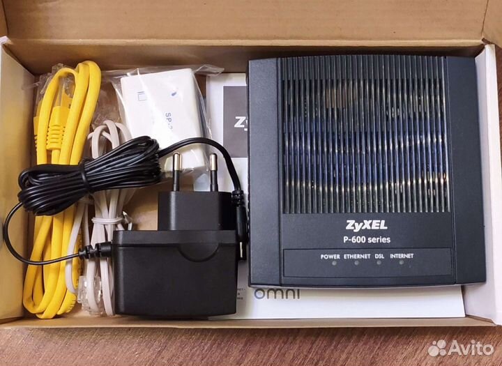 Модем Zyxel adsl2+