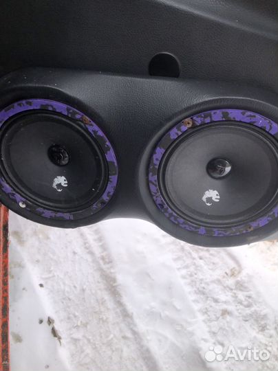 Сабвуфер и колонки