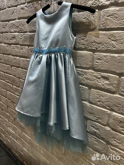 Пышное платье acoola для девочки со шлейфом 110