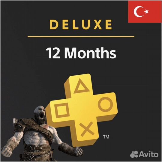 PS Plus Deluxe на 12 месяцев