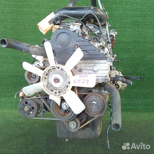 Двигатель в сборе двс toyota noah CR52 3C-E 2000