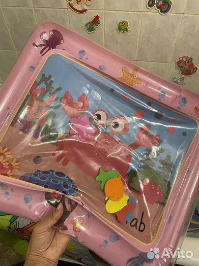 Ванночка для купания с горкой