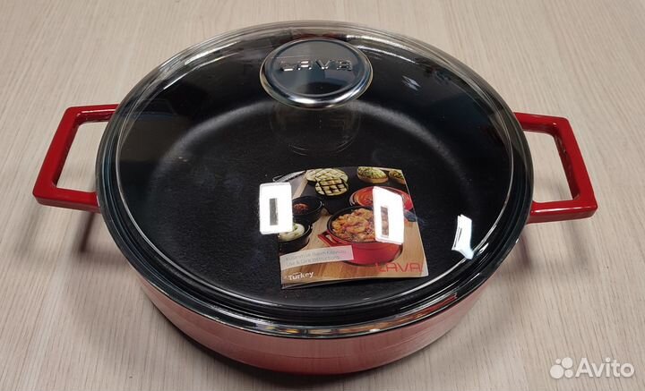 Сковорода сотейник чугун lava (лава )