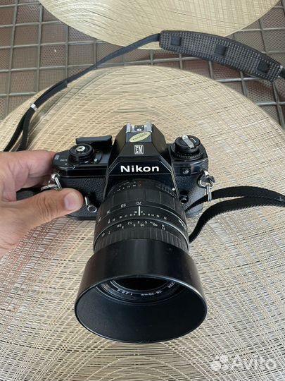 Nikon EM+объектив+вспышка