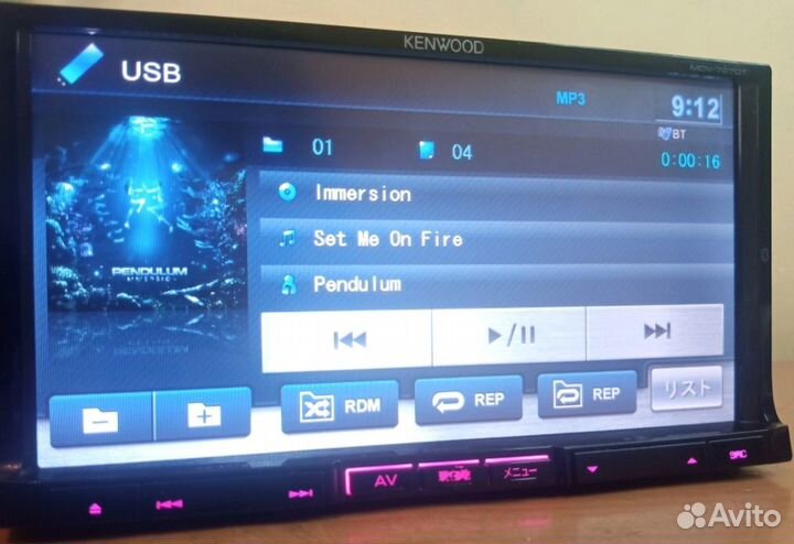 Автомагнитола Kenwood MDV-727DT