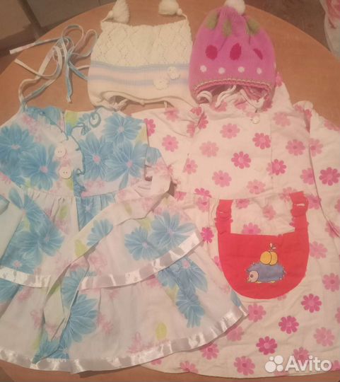 Вещи пакетом на девочку 86-98