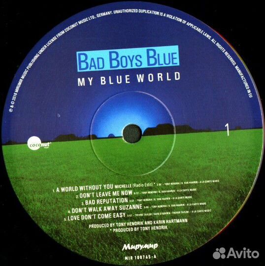 Винил Пластинка Bad Boys Blue - 