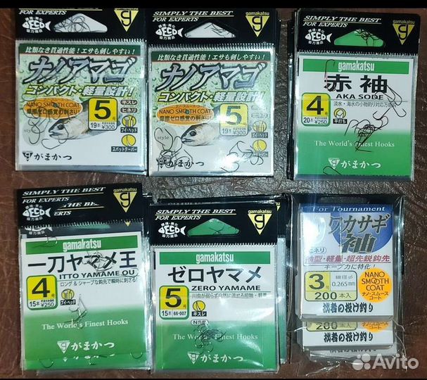 Крючки Gamakatsu Owner Япония