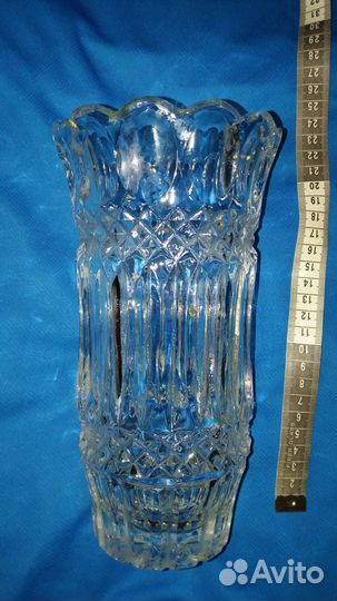 Ваза хрустальная советская