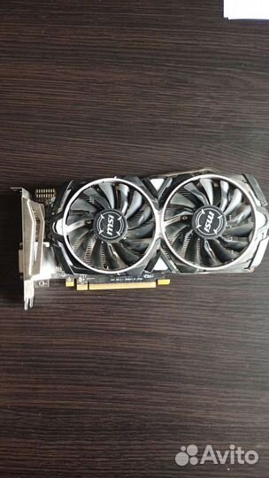 Видеокарта rx 470 4gb msi armor