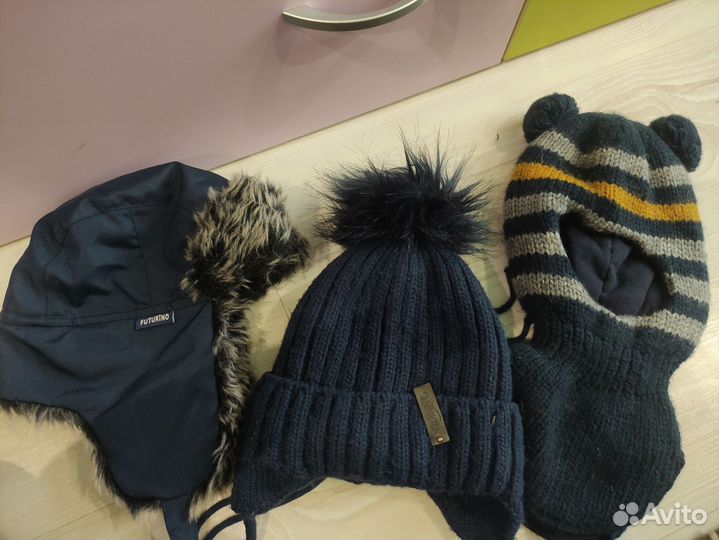 Шапки детские для мальчиков