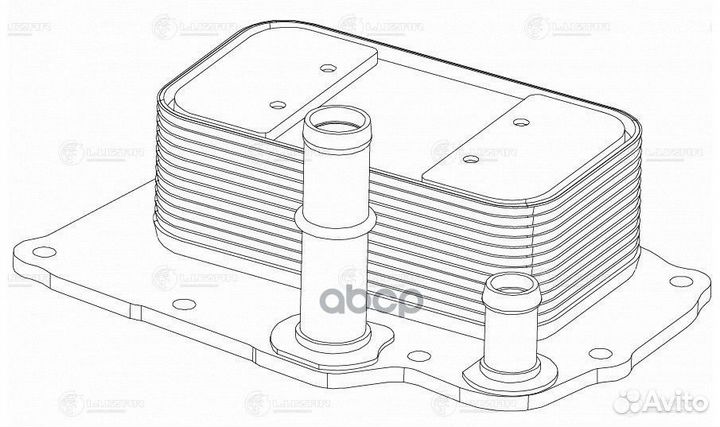 LOC 1755 радиатор масляный SsangYong New Actyo