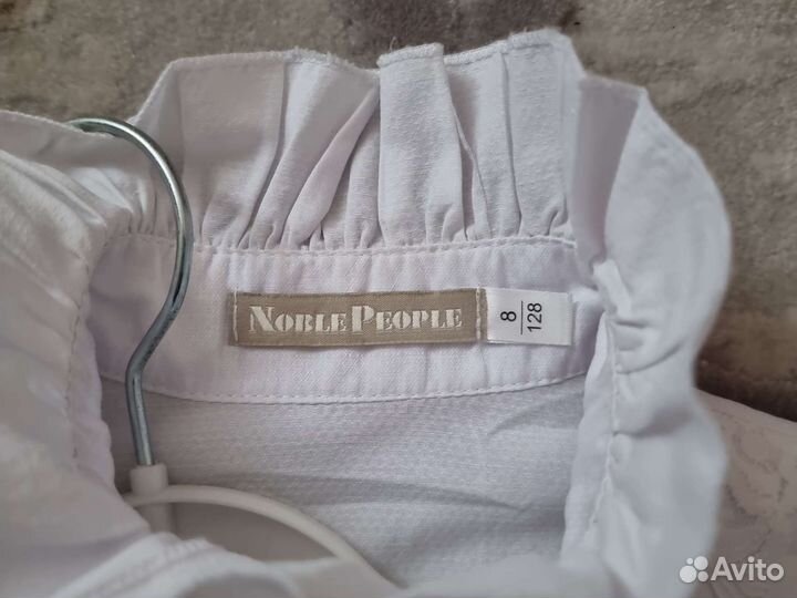 Noble people блузка школьная 122-128