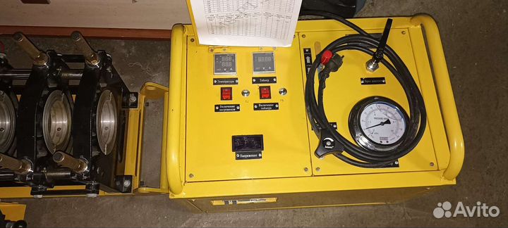 Гидравлический аппарат для сварки пнд труб