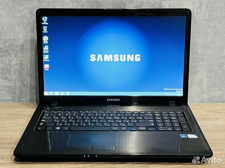 Ноутбук Samsung 17,3“ для работы и серфинга
