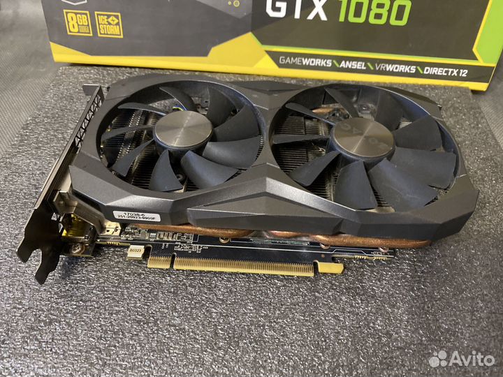 Видеокарта Zotac gtx 1080