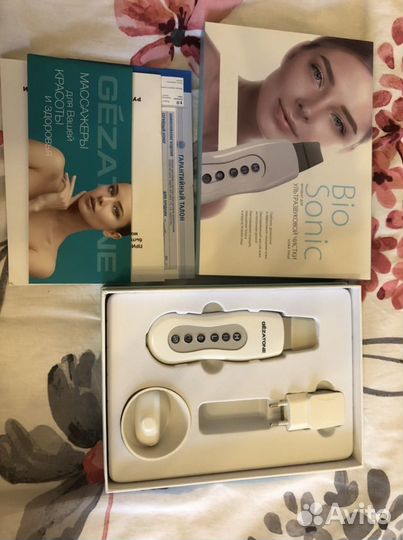 Аппарат для ультразвуковой чистки лица gezatone