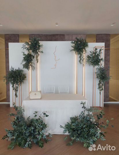 Свадебный декор, оформление фотозоны