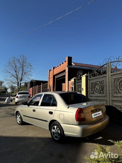 Hyundai Accent 1.5 AT, 2008, 213 000 км