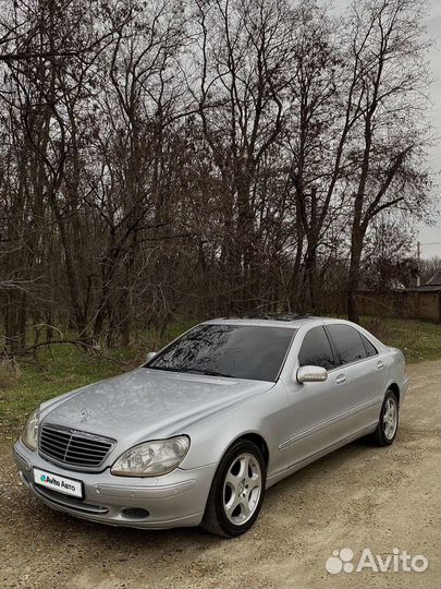 Mercedes-Benz S-класс 3.2 AT, 1999, 220 000 км