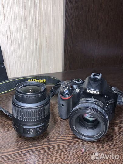 Зеркальный фотоаппарат Nikon D5200 + объективы