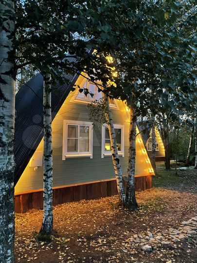 Дом 55 м² на участке 75 сот.