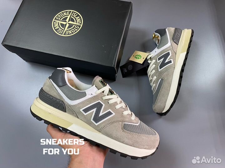 Кроссовки New Balance 574 stone island Legacy