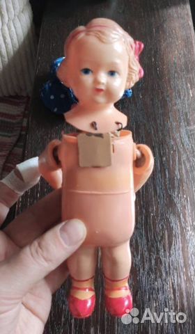 Кукла заводная СССР