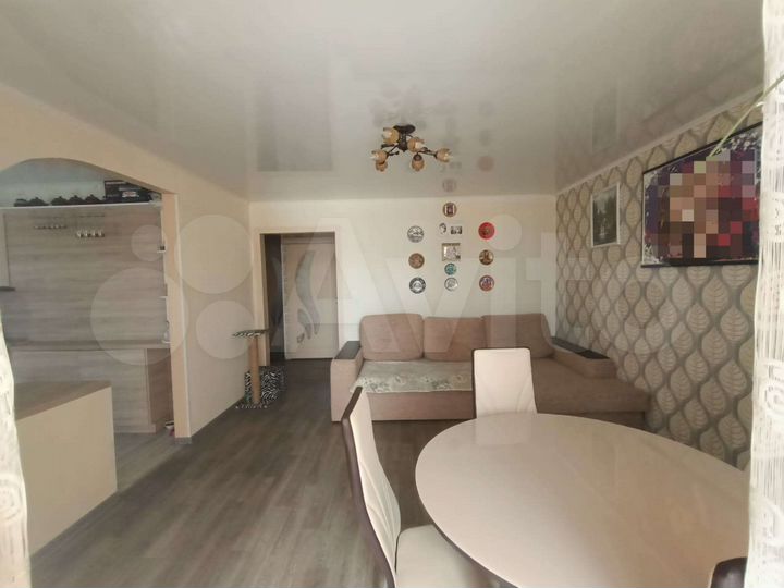 3-к. квартира, 63 м², 2/2 эт.