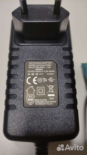 Блок питания 24v 1.2A