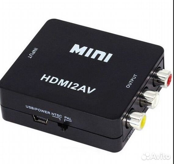 Конвертер аналогового AV сигнала в hdmi