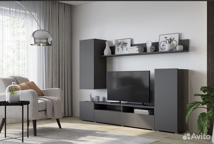 Стенка Лира Графит