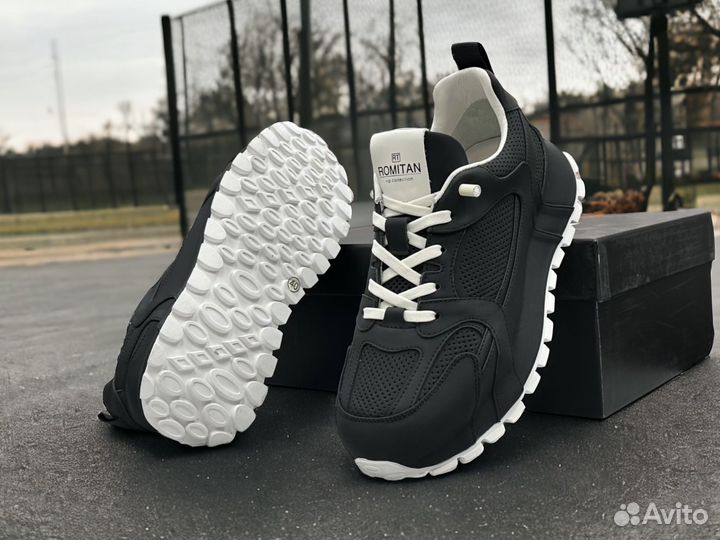 Кроссовки мужские кожаные 45-48