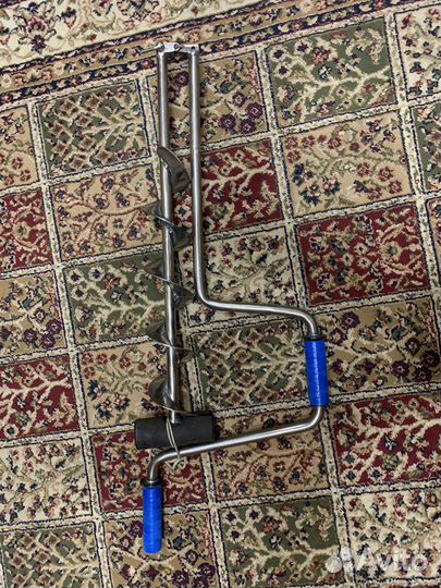 Бур рыболовный титановый